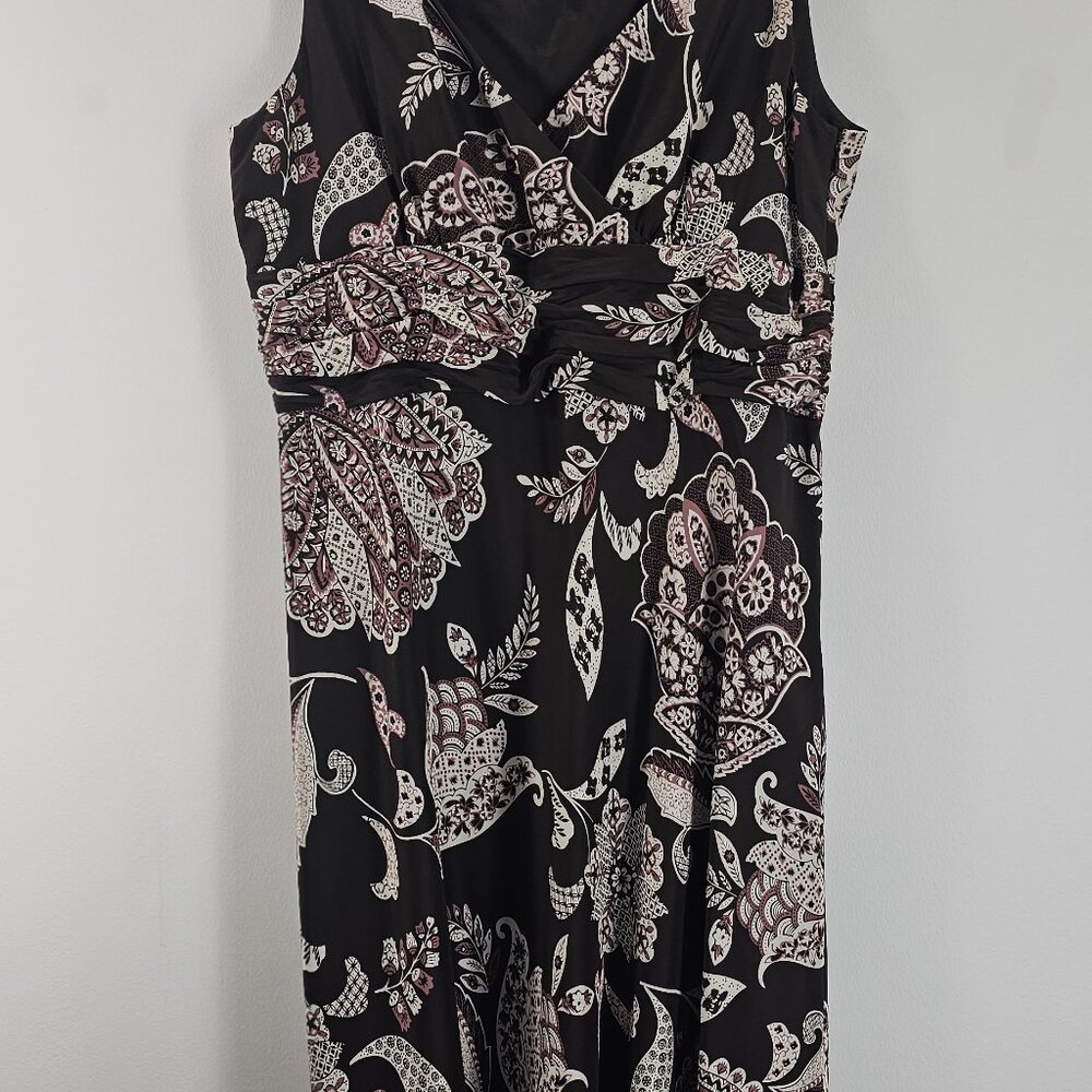 Brown Silk Dress Ann Taylor